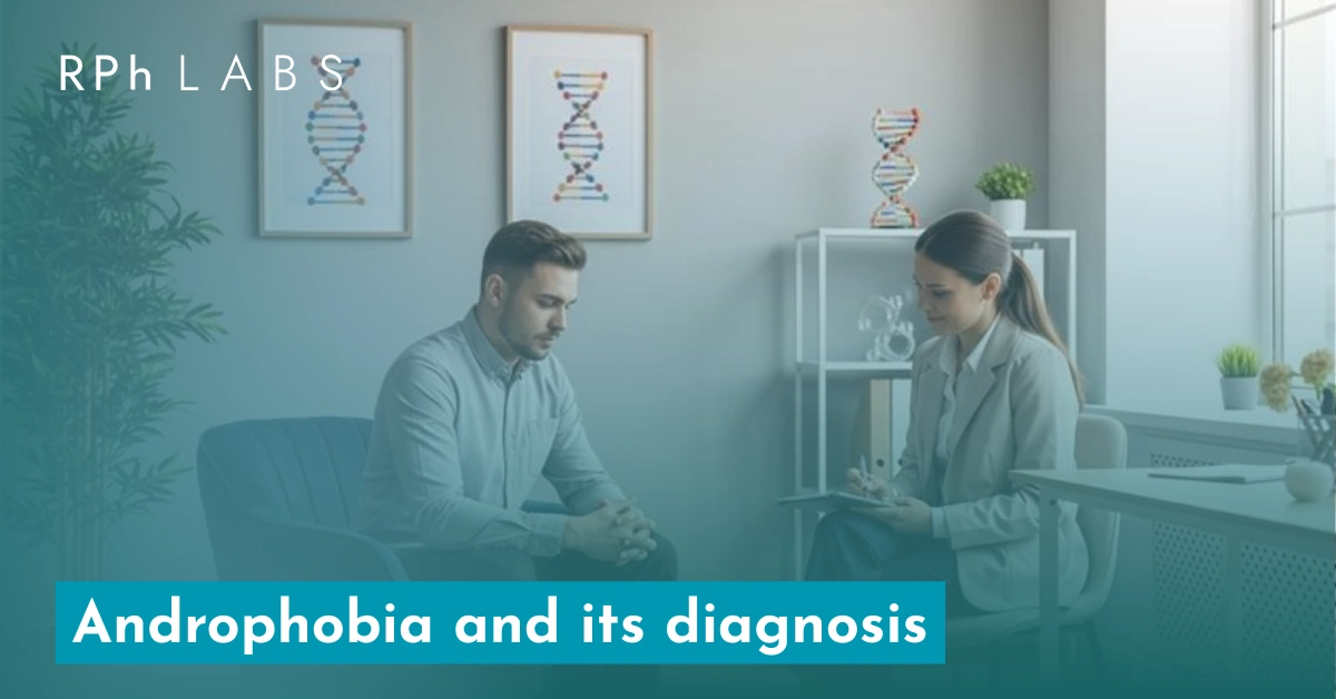 What is Androphobia Diagnosed ?