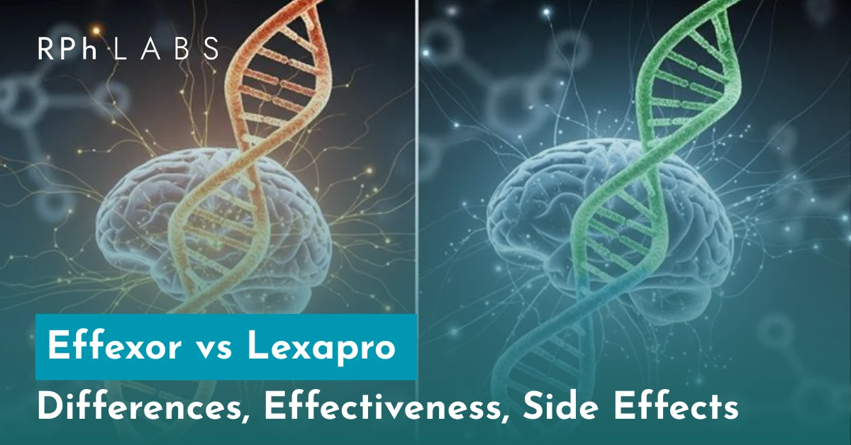 Effexor vs Lexapro