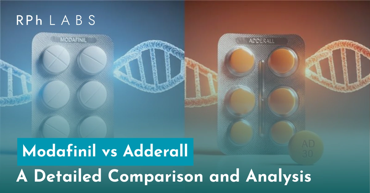Modafinil vs Adderall: A Detailed Comparison and Analysis