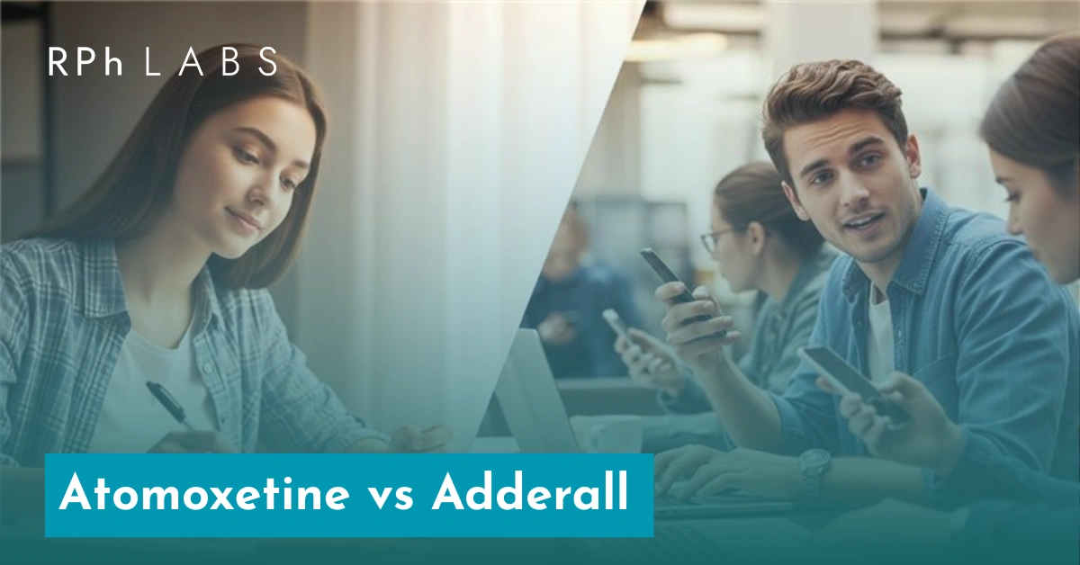 Atomoxetine vs Adderall