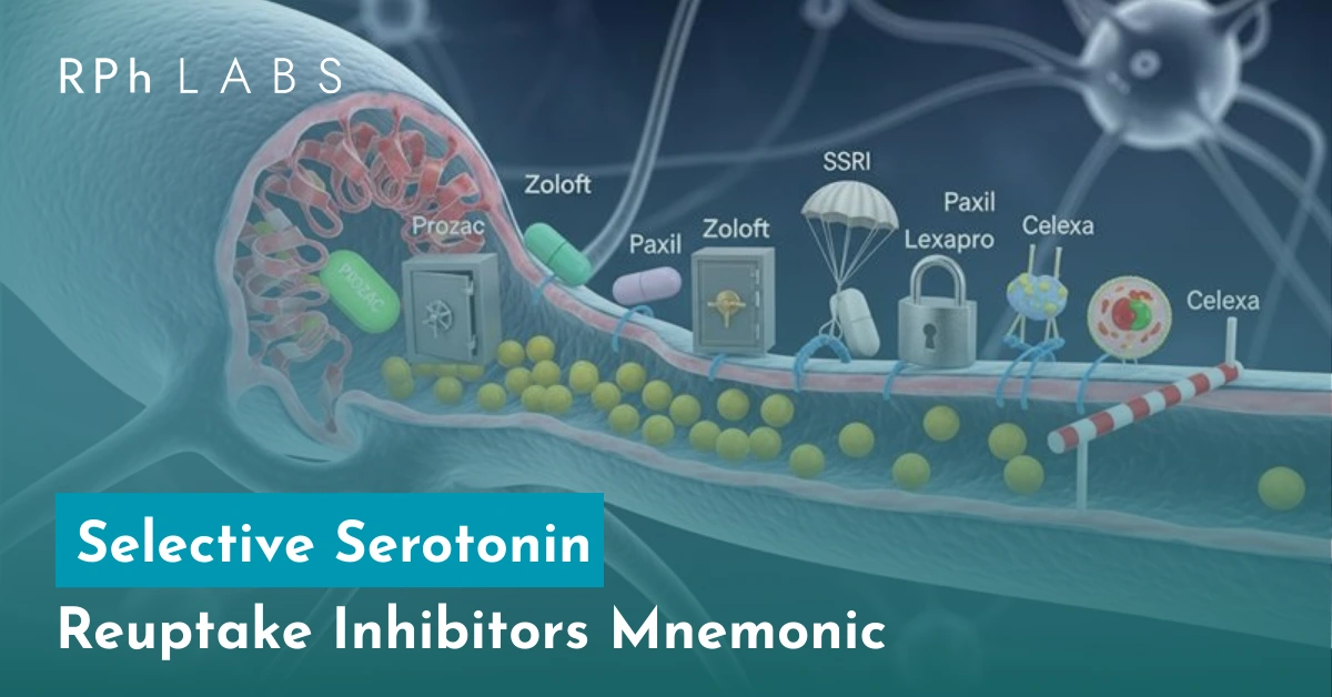 Selective Serotonin Reuptake Inhibitors Mnemonic