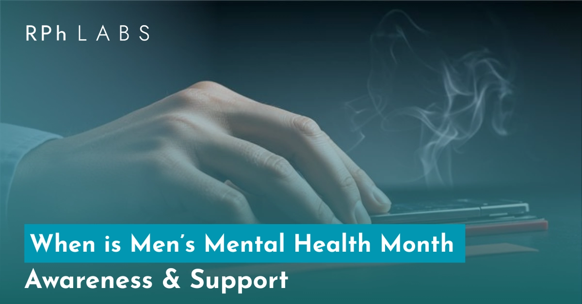 When is Men’s Mental Health Month – Awareness & Support