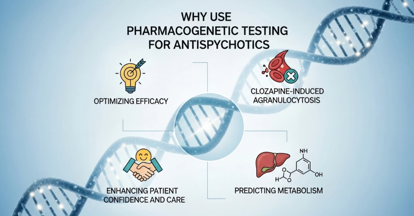 Why Use Pharmacogenetic Testing for Antipsychotics