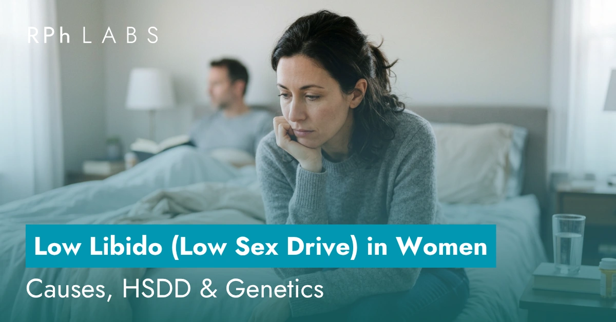 Low Libido (Low Sex Drive) in Women: Causes, HSDD & Genetics